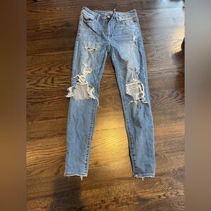 American Eagle Super High Rise Jegging size 6